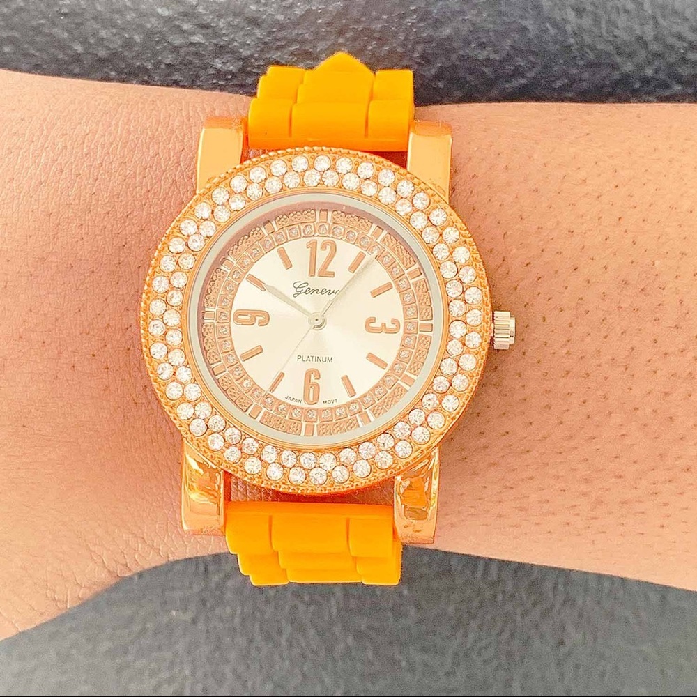 Bright Orange Watch